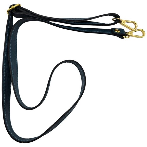 Borse in Pelle Made in Italy Red Blue Leather Satchel Handbag Gold Hardware Tote - Picture 16 of 16